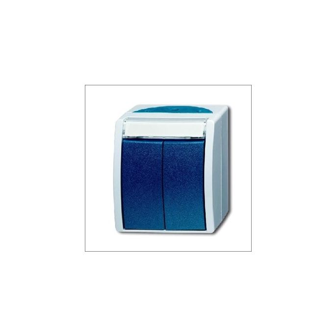 BUSCH-JAEG 2621 WN-53-205-101 - Serie drukcontact terugverend