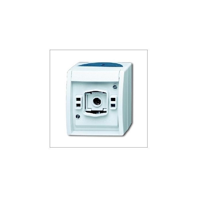 BUSCH-JAEG 2661 W-53 - Lichtsignaaleenheid met complete behuizing voor Gloeilamp E10