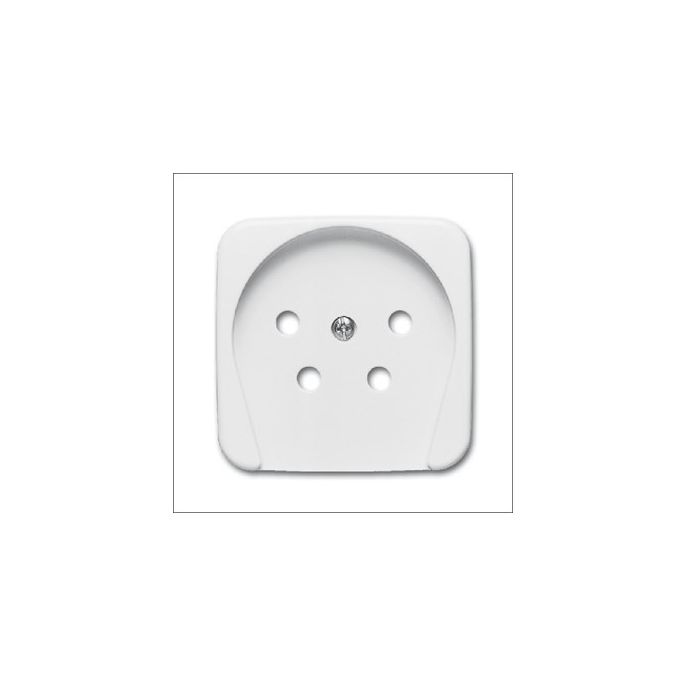 BUSCH-JAEG 2765-214-503 CPL TEL PTT STEKER R WIT