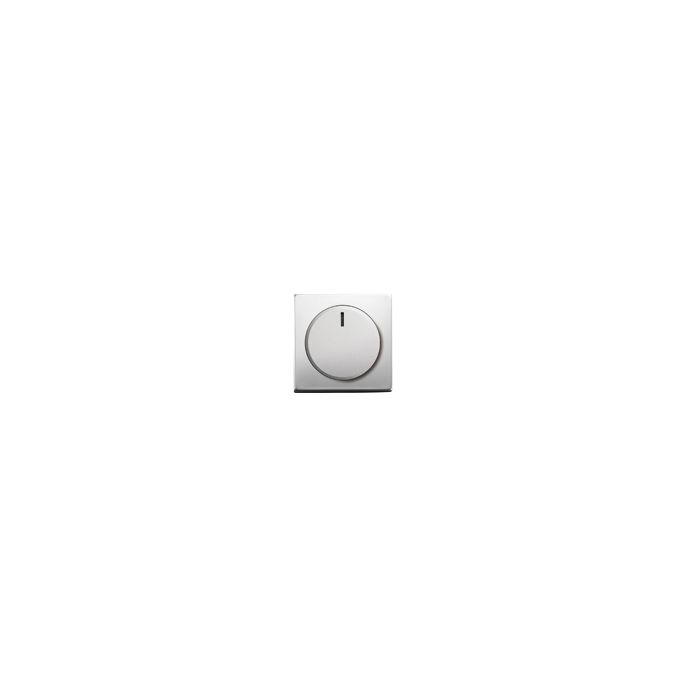 Busch-Jaeger | Centraalplaat met knop voor draaidimmer | Pure RVS | 6540-866-102