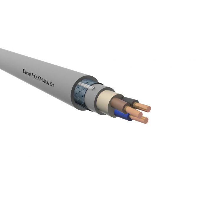 Donné Grondkabel - XMvK-as 4x2,5+2,5mm² - snijlengte per meter