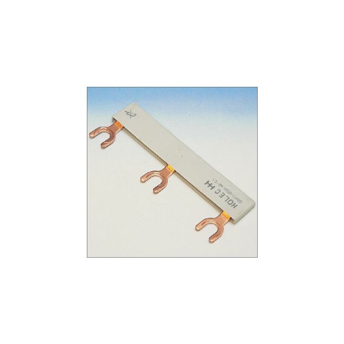EATON 1012791 - Kamrail met vork-aansluiting voor 3 aardlekautomaten 1P+N