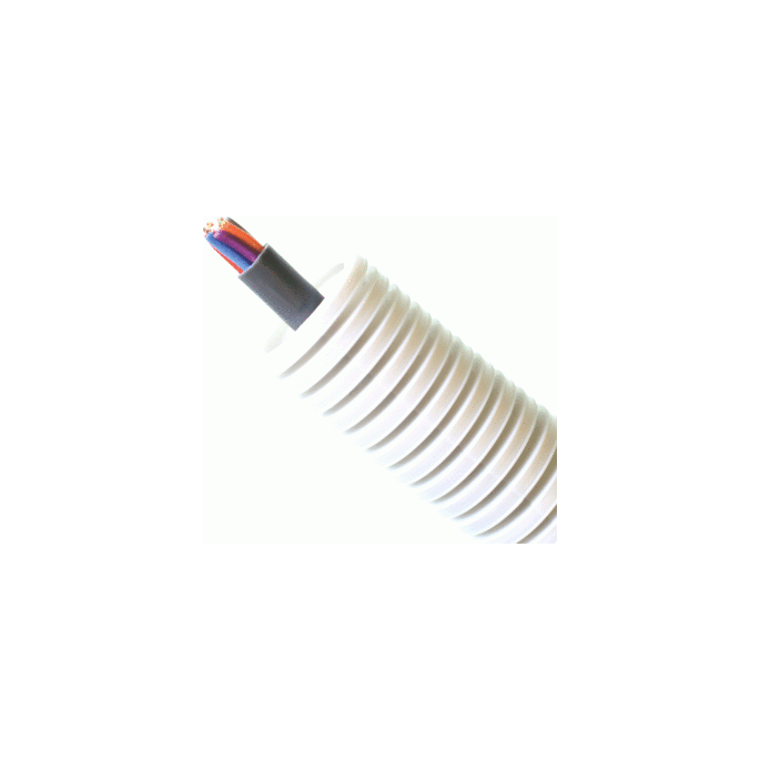 Pipelife flexbuis 16mm / Signaalkabel grijs 8x0.8mm² / 100 meter