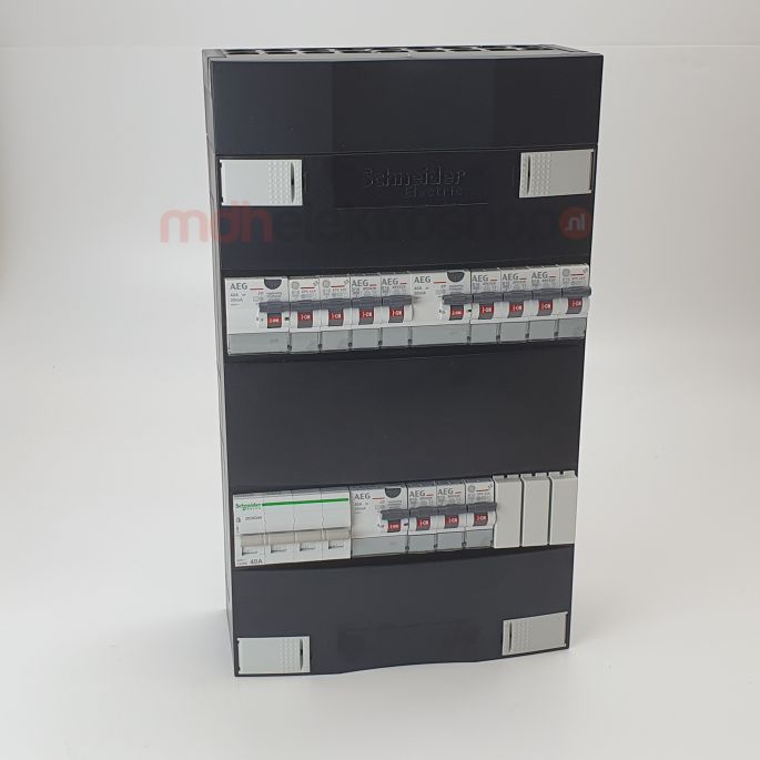 GE  AEG Groepenkast  11 Groepen 11 x Lichtgroepen Fix-O-Rail 220x330 mm  3 Fase