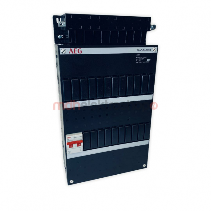 GE  AEG Groepenkast  1 Fase  330 x 220  Fix-O-Rail