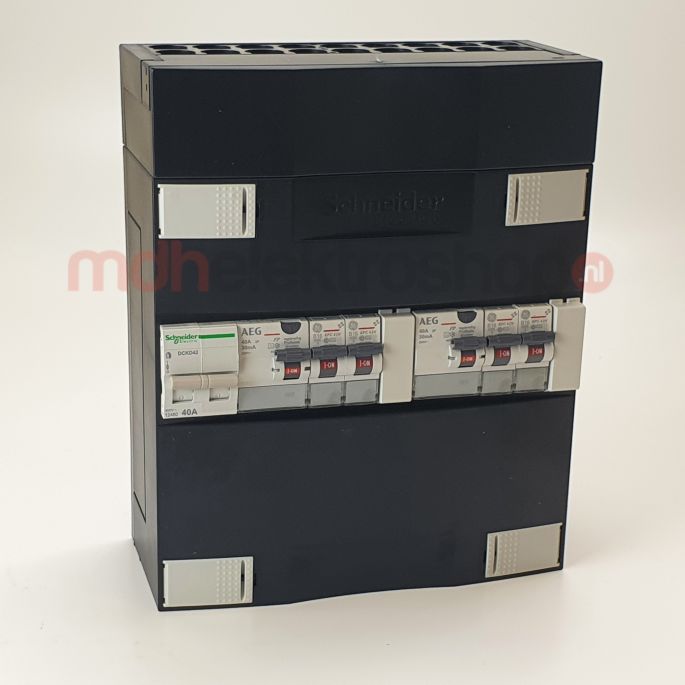 GE / AEG Groepenkast | 4 Groepen 4 x Lichtgroepen | 220x220 mm | 1 Fase
