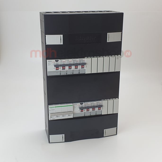 GE  AEG Groepenkast  7 Groepen 7 x Lichtgroepen  Fix-O-Rail 220x330 mm  3 Fase