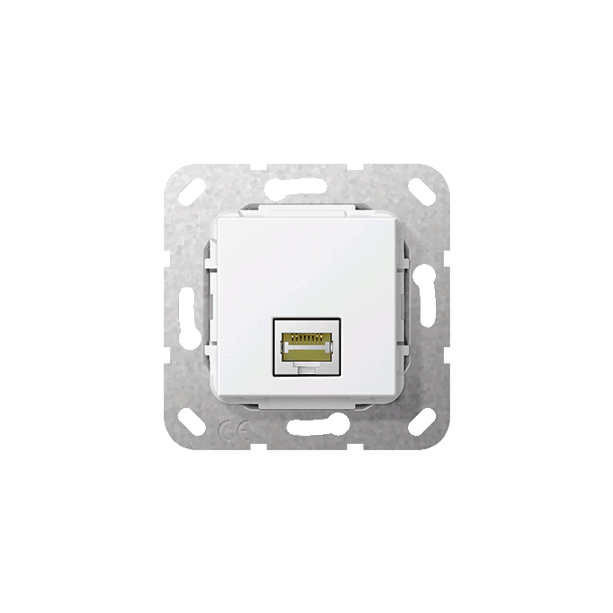 GIRA AANSL RJ45 C6A B ZWG COMM