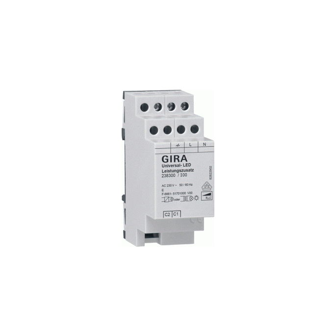 GIRA S3000 UNI VERM OPVOEREENH