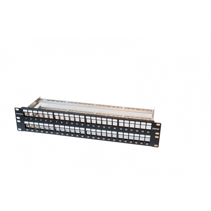GRAYLE ZN500PP334855 PATCHPANEEL LEEG 48V 2HE CAT6