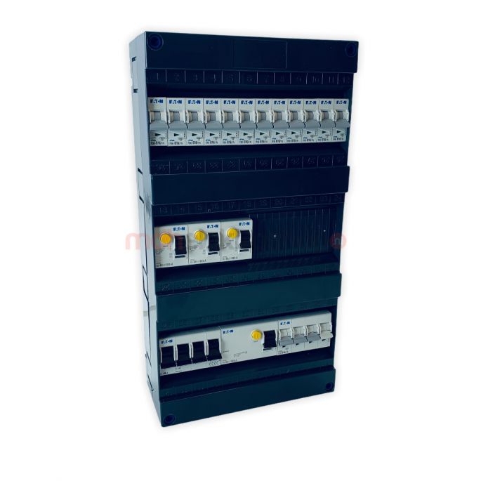 Groepenkast Eaton  12 x Lichtgroepen + 1 Krachtgroep  3 Fase 