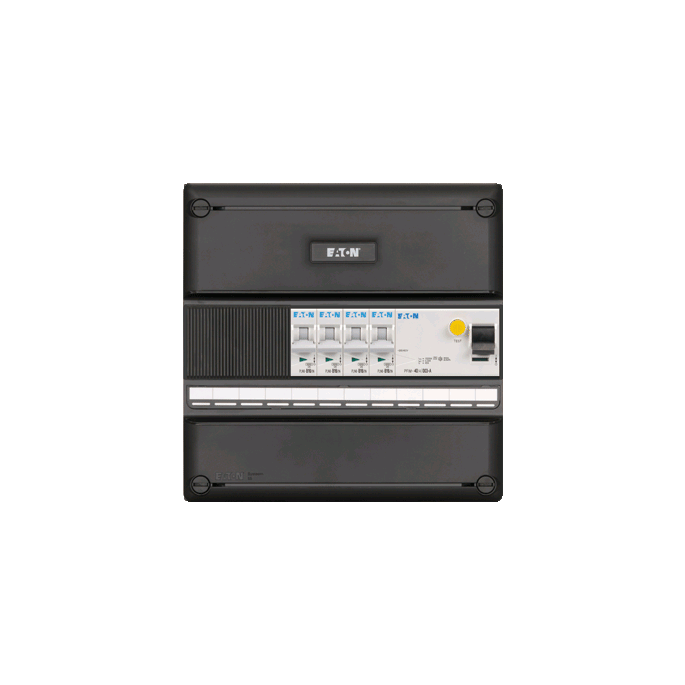 Groepenkast Eaton  4 Groepen 4 x Lichtgroepen  3 Fase  I-41G3400-0S-44