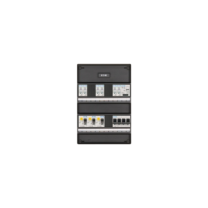 Groepenkast Eaton  6 Groepen 6 x Lichtgroepen + Beltransformator  3 Fase  I-63V340T-HS-64