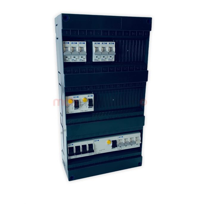 Groepenkast Eaton  6 Lichtgroepen + Krachtgroepen  3 Fase