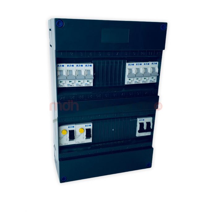 Groepenkast Eaton  8 Groepen 8 x Lichtgroepen  1 Fase  2 ALS 2P