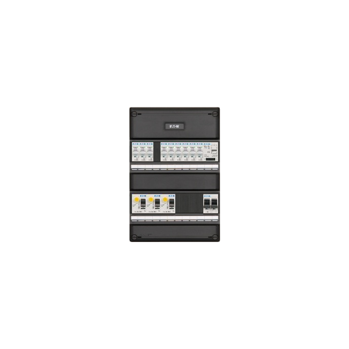 Groepenkast Eaton  9 Groepen 9 x Lichtgroepen + Beltransformator  1 Fase  I-93G140T-HS-64