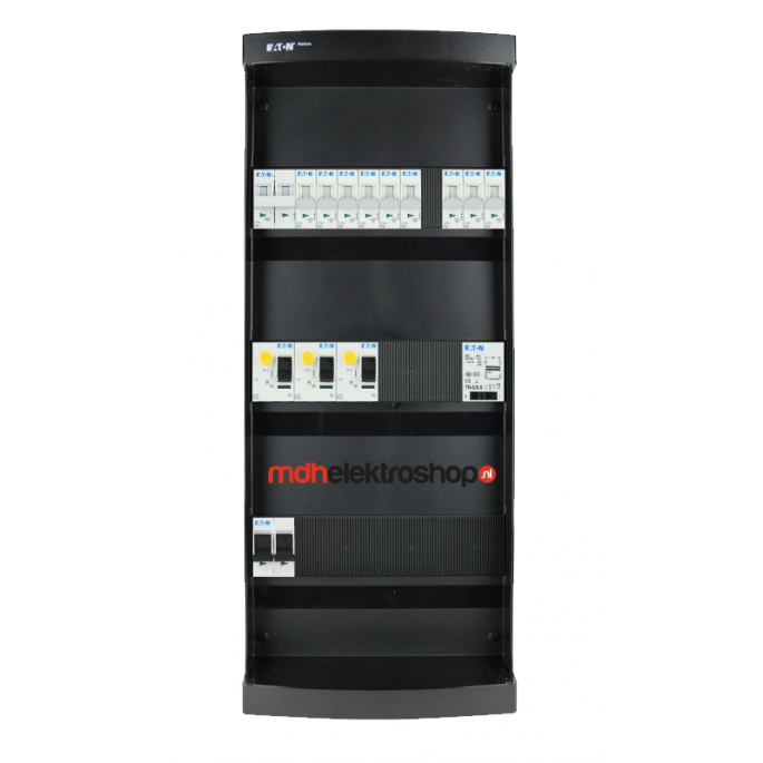 Groepenkast Eaton Medusa | 10 Groepen 9 x lichtgroepen 1 x fornuisgroep + beltransformator | 1 Fase | I-93G14FT-HM104