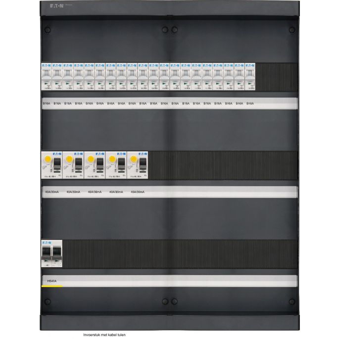 Groepenkast Eaton Medusa | 20 Groepen 20 x Lichtgroepen | 1 Fase