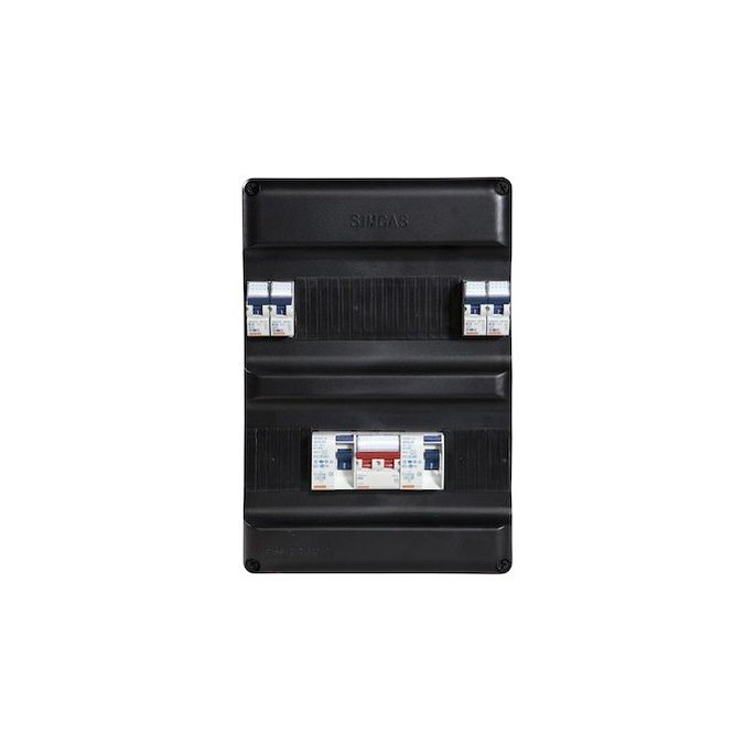 Groepenkast Gewiss | 4 groepen 4 x Lichtgroepen | 1 Fase