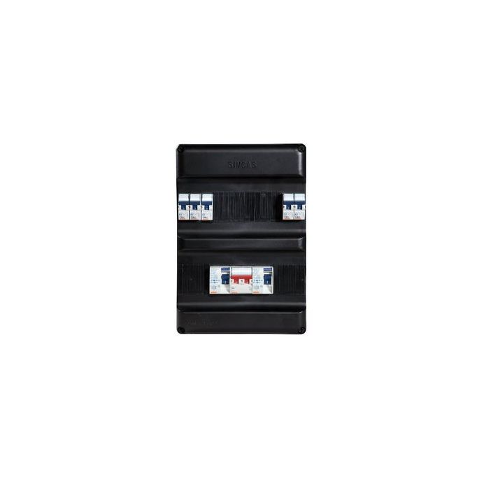 Groepenkast Gewiss | 5 groepen 5 x Lichtgroepen | 1 Fase