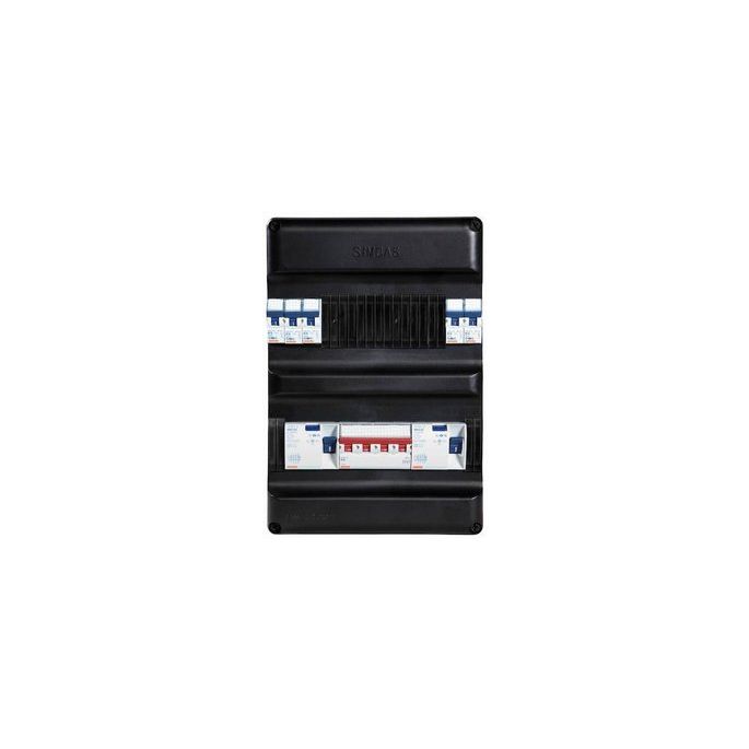 Groepenkast Gewiss | 5 groepen 5 x Lichtgroepen | 3 Fase