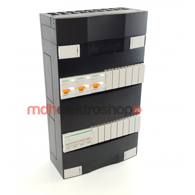 Schneider groepenkast 3 fase met 3 aardlekautomaten ADVAG33000H3