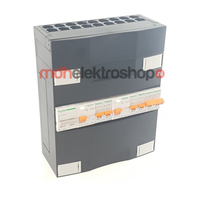Schneider groepenkast 1 fase met 4 groepen ADV22224H1