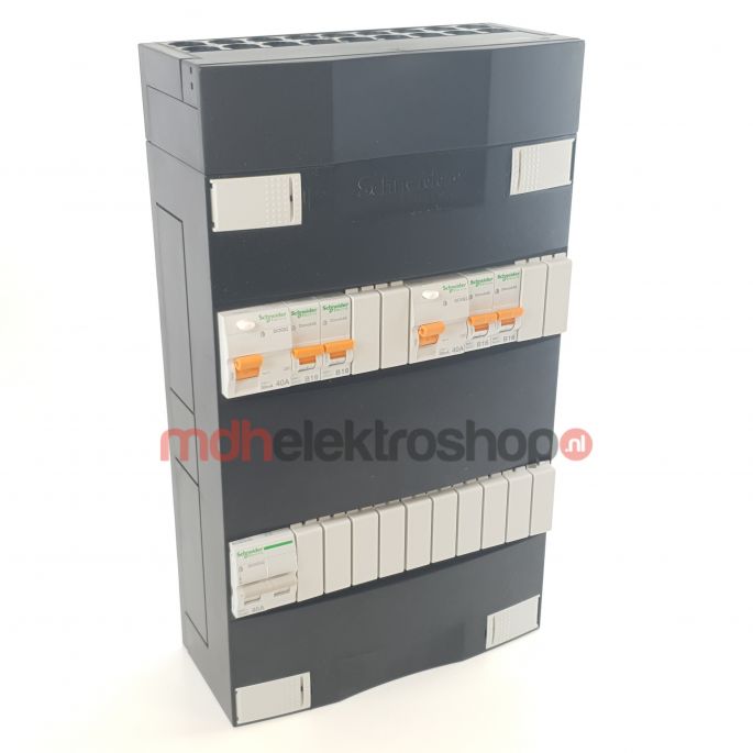 Schneider groepenkast 1 fase met 4 groepen ADVG22224H1