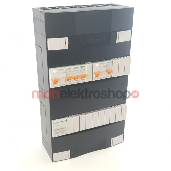Schneider groepenkast 1 fase met 4 groepen ADVG23214H1