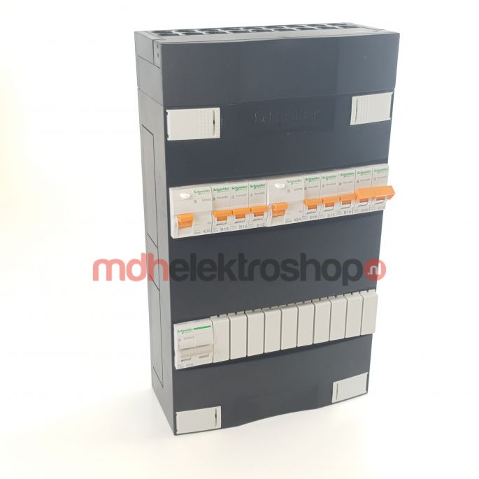 Schneider groepenkast 1 fase met 6 groepen en fornuisgroep ADVG23234FH1