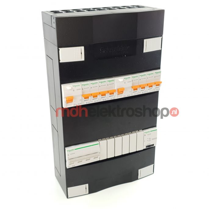Schneider groepenkast 3 fase met 8 groepen en beltrafo ADVG24244TH3