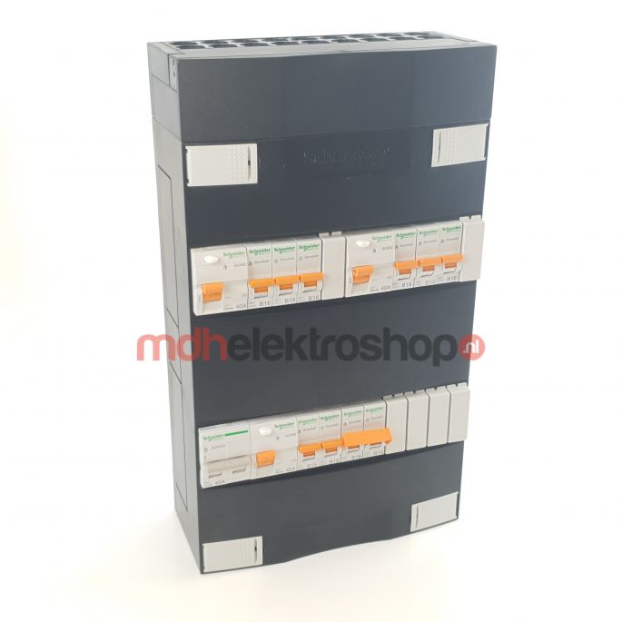 Schneider groepenkast 1 fase met 8 groepen en fornuisgroep ADVG2323224FH1