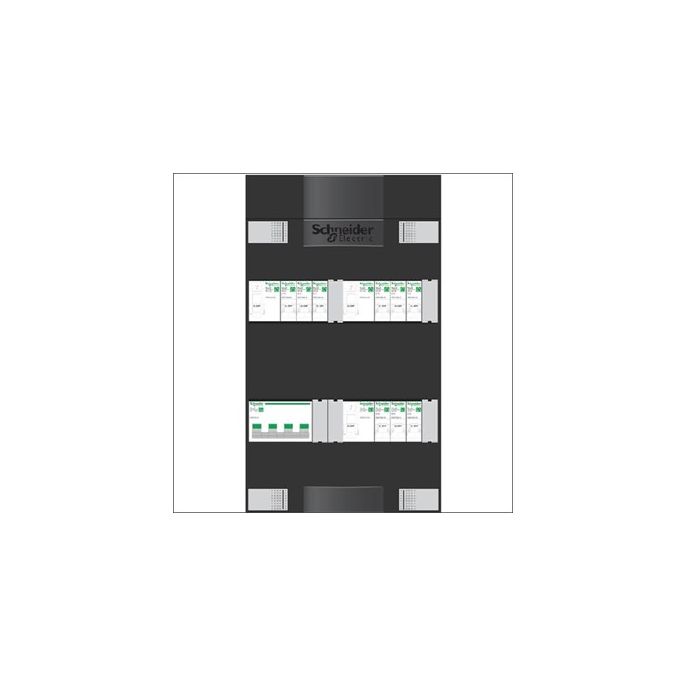 Schneider groepenkast 3 fase met 9 groepen ADVG2323234H3