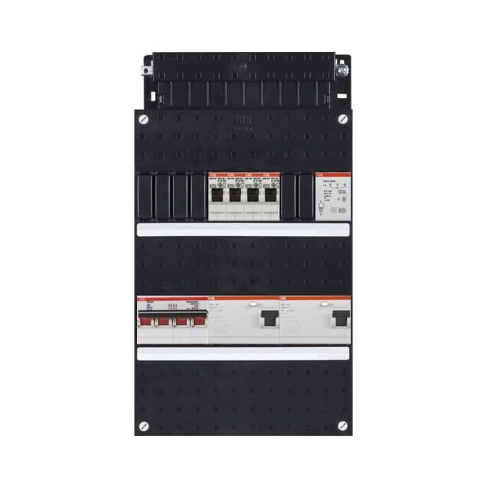 Groepenkast ABB Hafonorm | 4 Groepen 4 x Lichtgroepen + Beltransformator | 3 Fase | HAD 3232 44T+H44