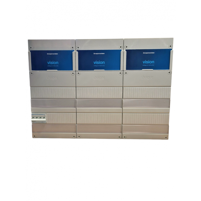 Hager groepenkast | 3 fase | 475x660mm (HxB) | 3x VKG22S