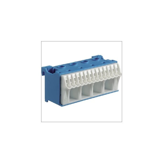 Hager Vision - aansluitklem nul 4x schroef / 14x steek - KN18N