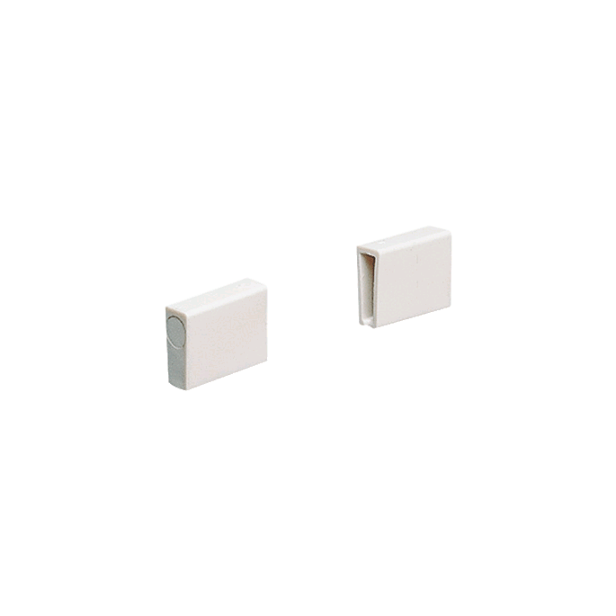 Hager Vision - stroomrailkoppelstuk eindkap voor KB163A - set van 10 stuks - KZ021