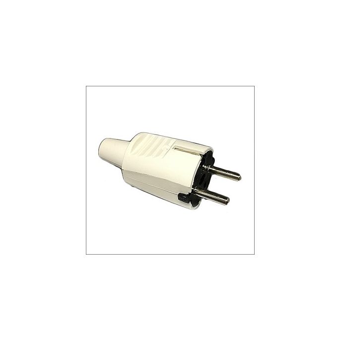 HAKA 519313 STEKER RA WIT PVC