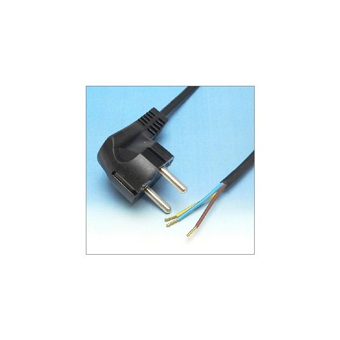 HAKA AANSL 3X0.75 AANSLUITSN 90G1M ZW PVC
