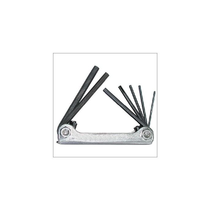 HAUPA 100630 INBUS SLEUTEL SET 6 DELIG