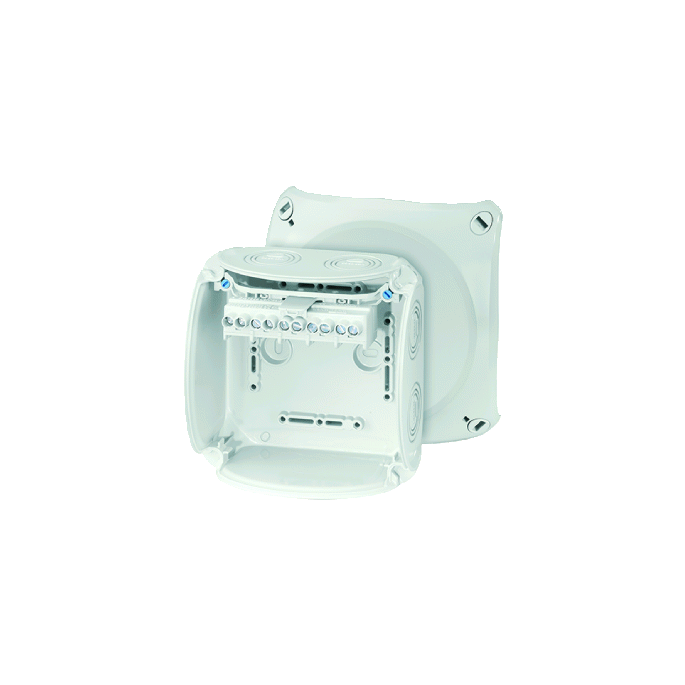 Hensel kabeldoos met klemmenstrook (max. 10mm²) | KF 0606 G