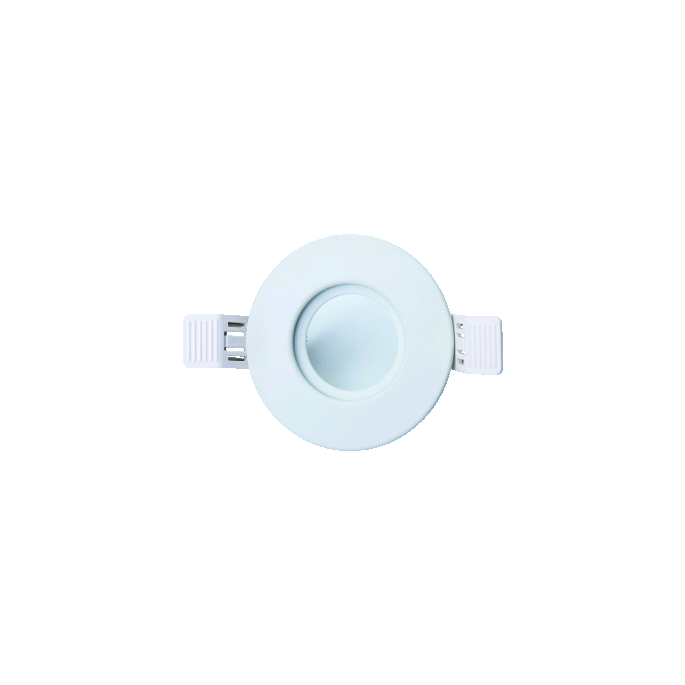 INTERLIGHT IL-F90RIPW FRAME MR16 90MM ROND IP65 WIT