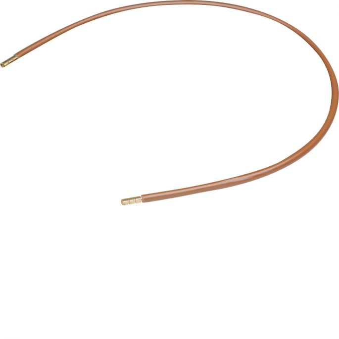 Hager ULV6450BR Draad H07V2-K 6mm2 Bruin per stuk
