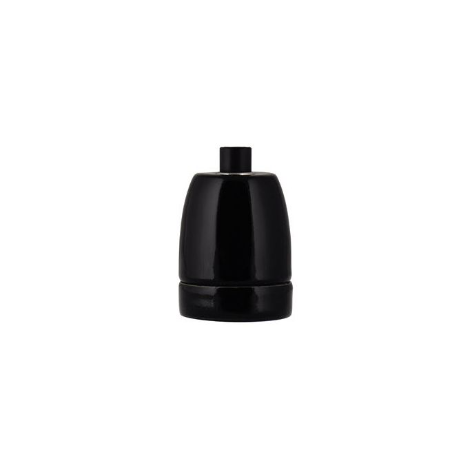 BAILEY 139706 LAMPHOLDER PORCELAIN E27 BLACK