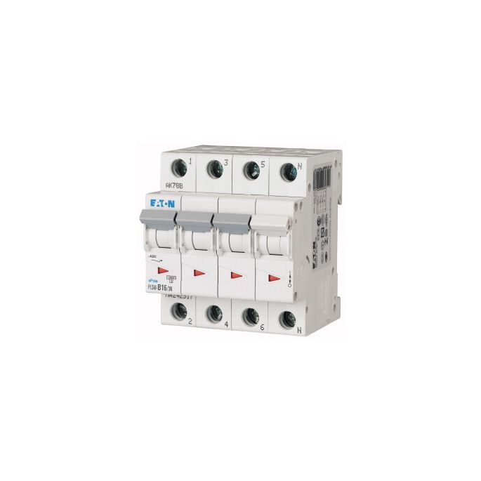 Eaton krachtgroep / 3-polig + nul, D16A / PLSM-D16/3N-MW / 242566