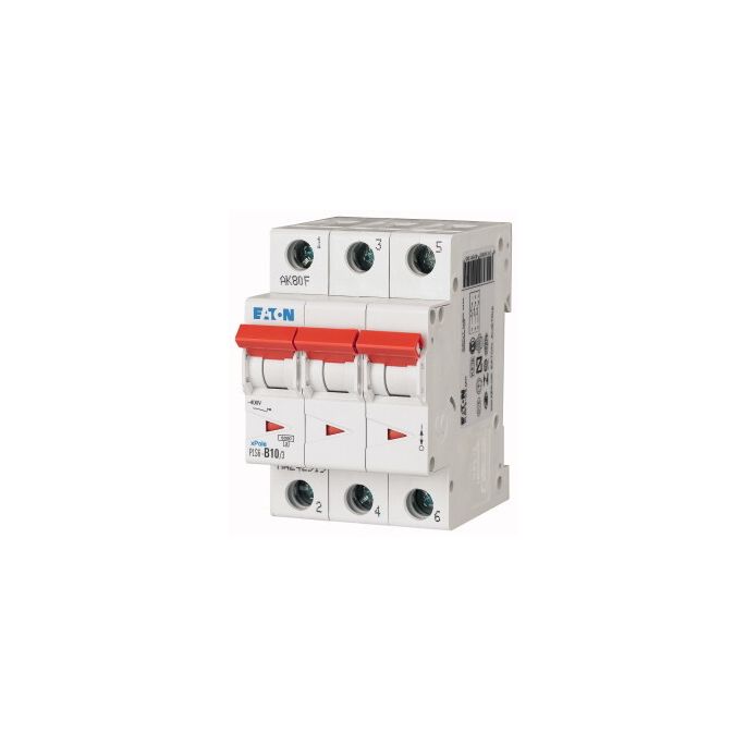 Eaton krachtgroep / 3-polig + nul, C10A / PLS6-C10/3N-MW / 243014