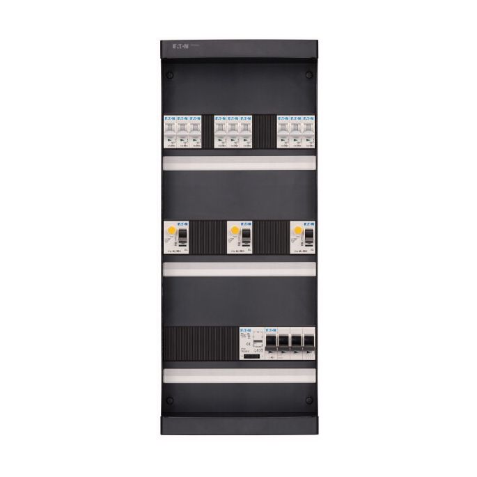Groepenkast Eaton | 9 Groepen 9 x Lichtgroepen + Beltransforamtor | 3 Fase | I-93V340T-HM104