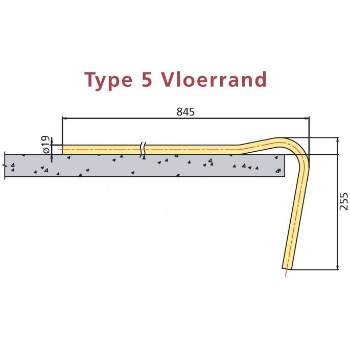 PIPELIFE PVC AANSLBOCHT 19MM AANSLUITBOCHT PVC TYP5 845/233