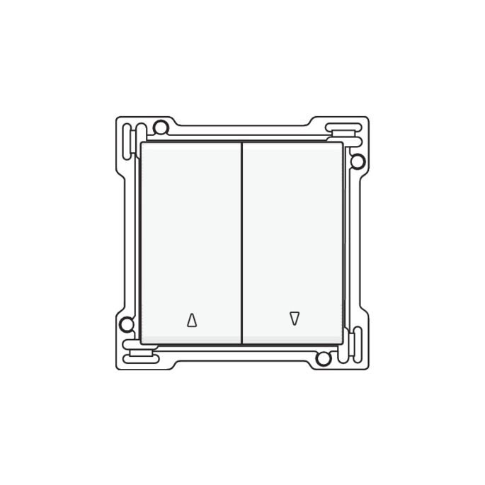 Niko | Bedieningswip met pijlsymbolen | Original White | 101-65914