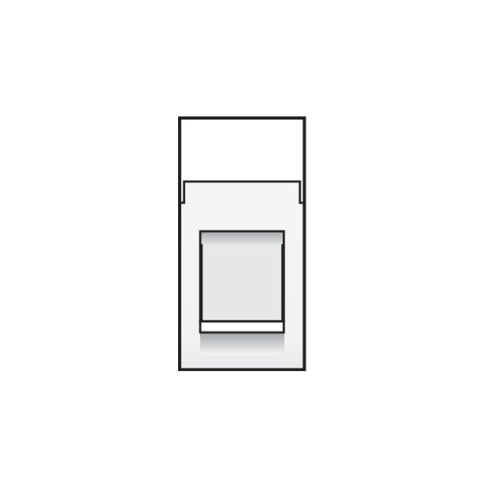 NIKO 101-65250 MODULE 1 OUTLET 22.5X45 WT